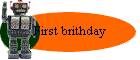 First brithday