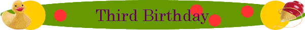 Third Birthday