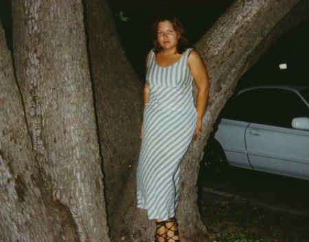 crystal - by tree.jpg (272033 bytes)