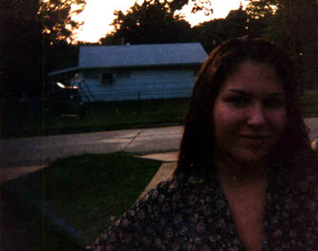 crystal - in driveway of old apt.jpg (246254 bytes)
